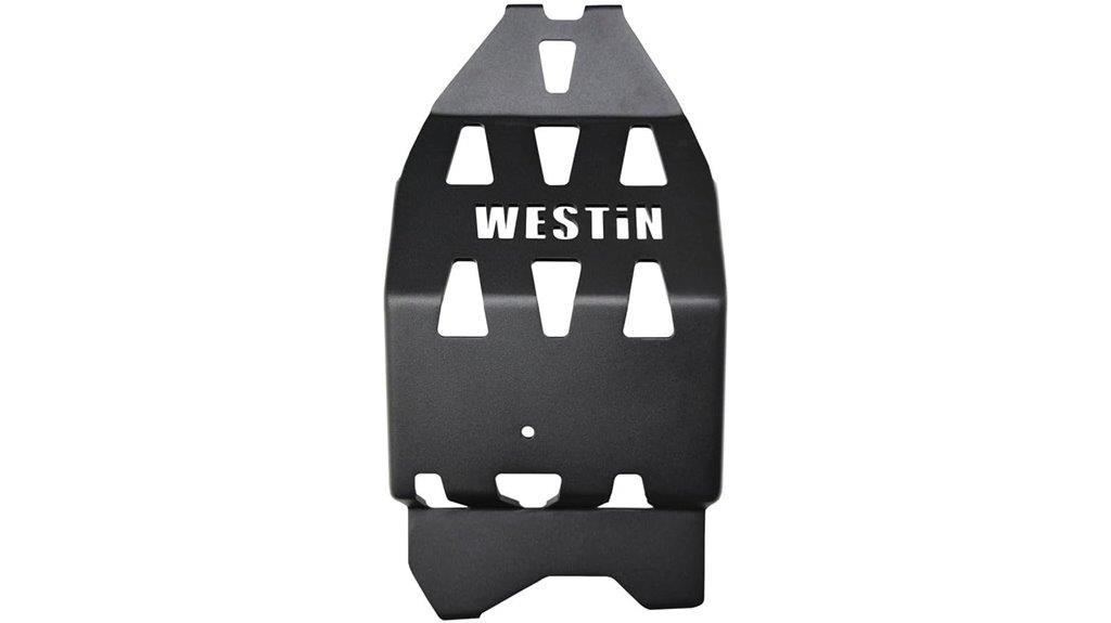 black oil pan skid