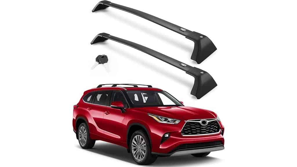 highlander roof rack bars