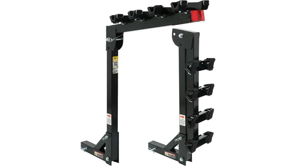 hitch mount bike rack