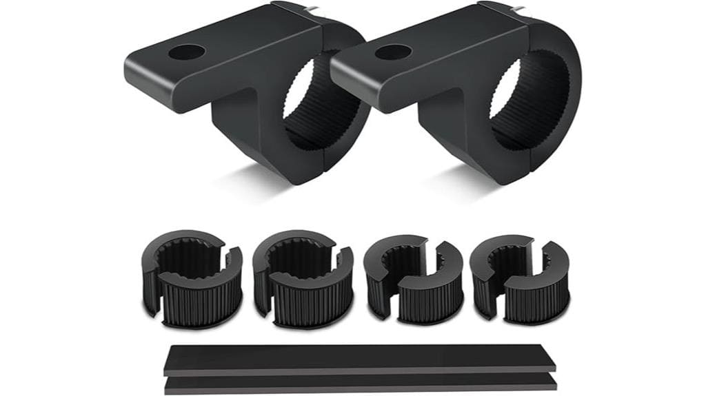 led light bar mounts