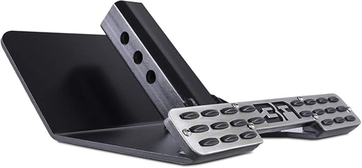 universal black hitch skid