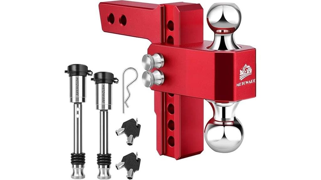adjustable 2 inch trailer hitch