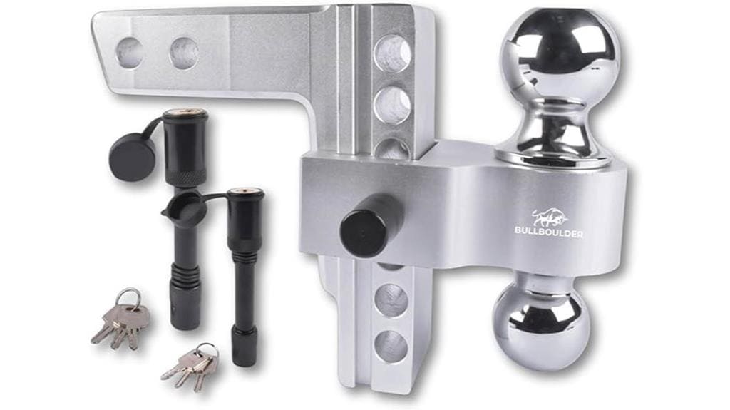 adjustable trailer hitch receiver