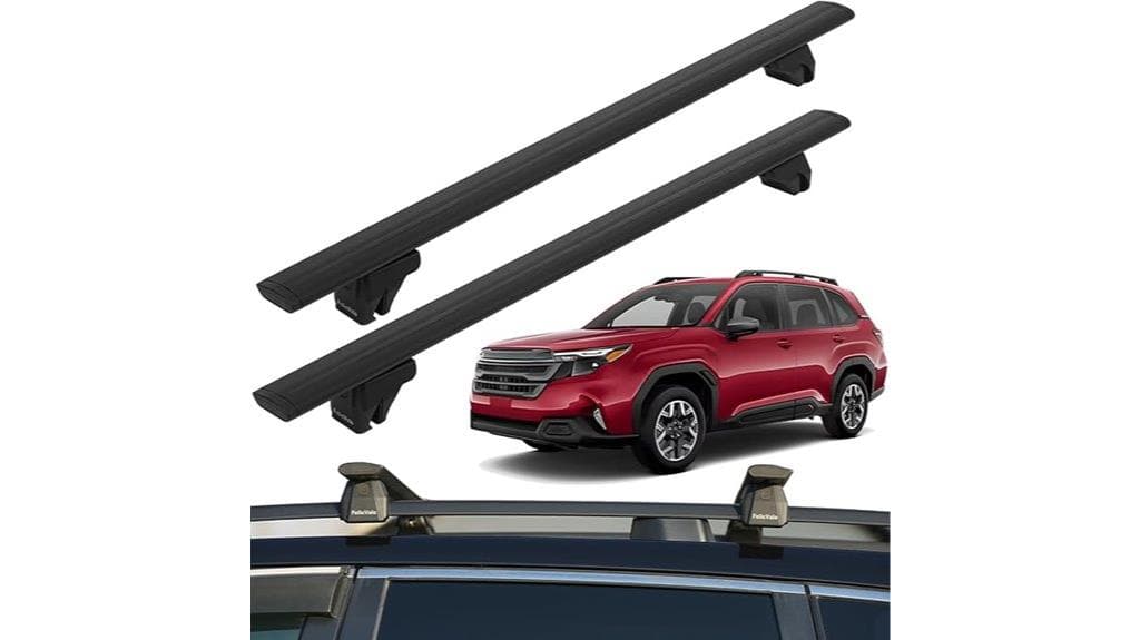 all metal roof rack bars