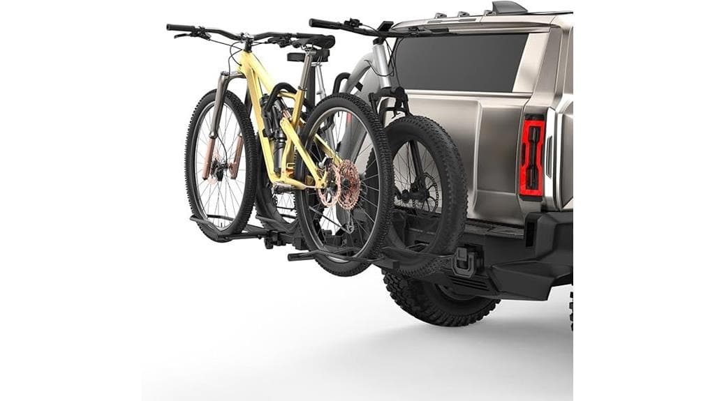 e bike and fat tire rack