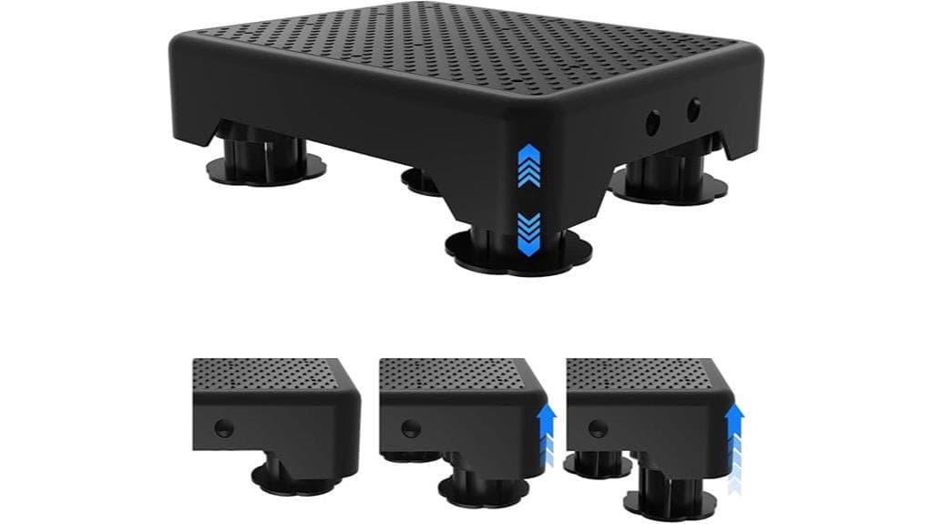 heavy duty adjustable step stool