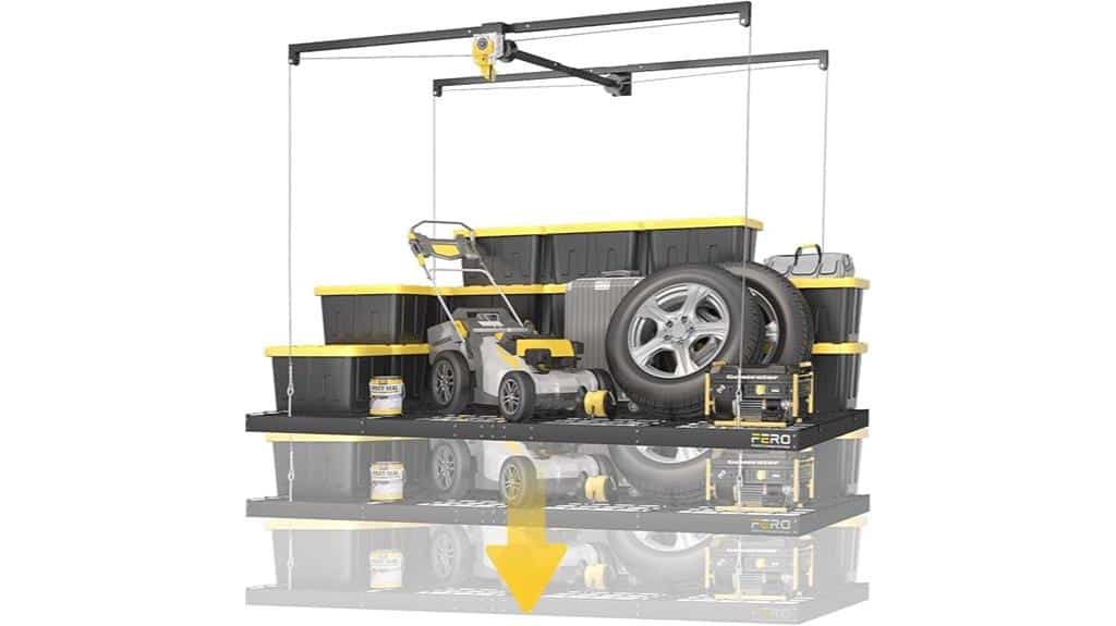 heavy duty ceiling storage
