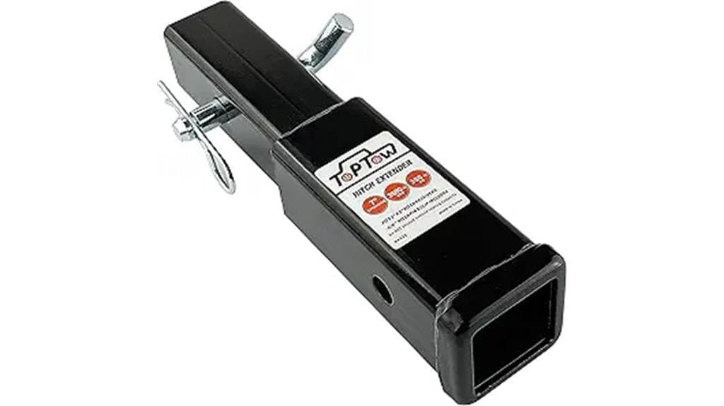 hitch extender for towing