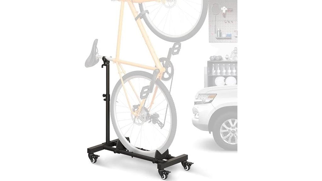 indoor vertical bike storage