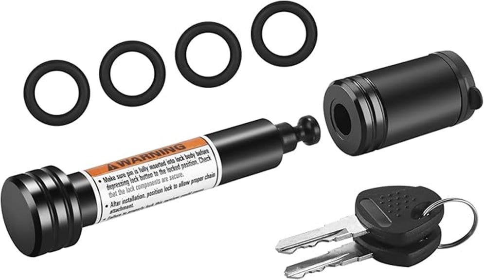 locking hitch pin accessory