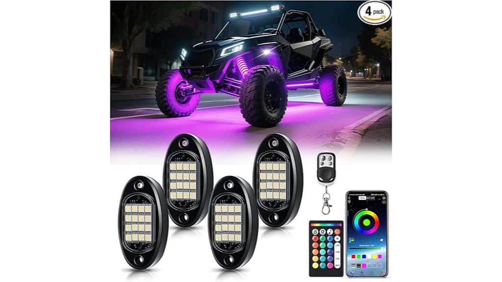 offroad rgbw led lights