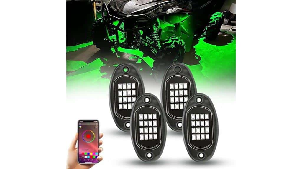 rgb led rock lights