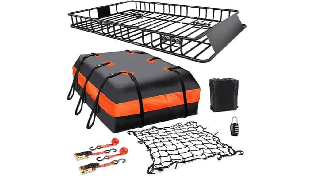 rooftop carrier with bag