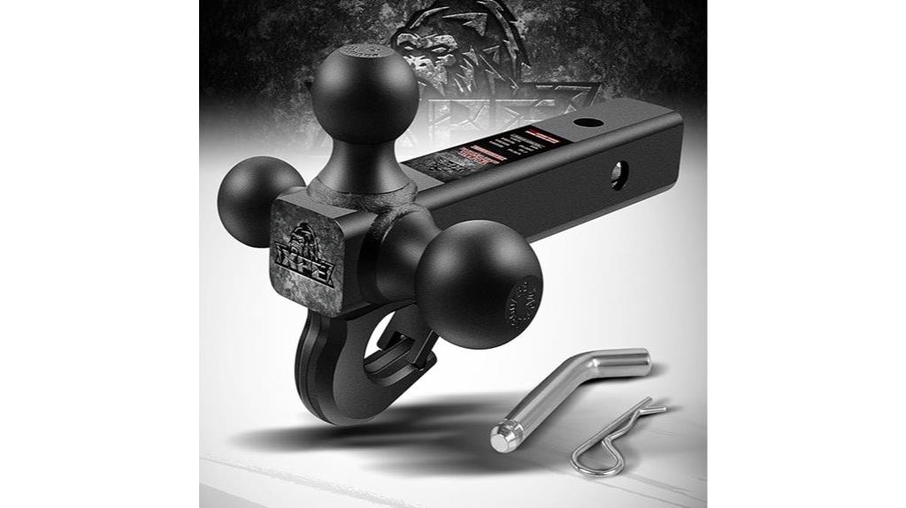 tri ball hitch mount