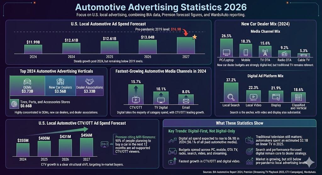 automotive advertising statistics
